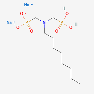 Disodium dihydrogen ((octylimino)bis(methylene))bisphosphonate