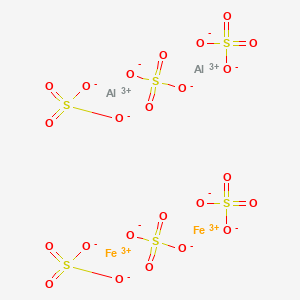 dialuminum;iron(3+);hexasulfate