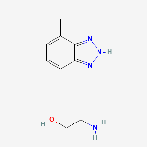 molecular formula C9H14N4O B12686924 Einecs 265-003-3 CAS No. 64665-56-1