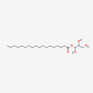 molecular formula C21H42O5 B12686928 Monoglycerides, lard CAS No. 61789-10-4