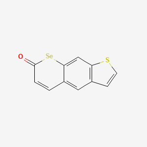 7H-Selenino(3,2-f)-1-benzothiophen-7-one