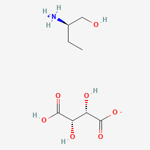 (S)-1-(Hydroxymethyl)propylammonium hydrogen (R-(R*,R*))-tartrate