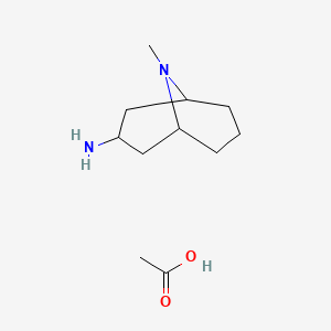 molecular formula C11H22N2O2 B12687066 Unii-bzg1B5LA46 CAS No. 1174751-61-1