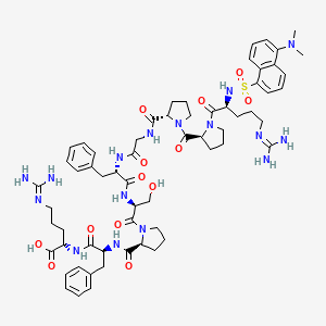 Dansylbradykinin