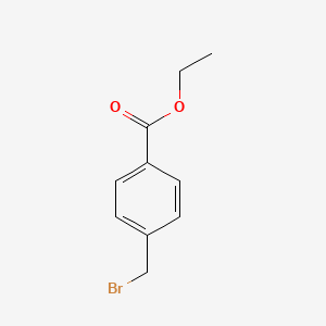molecular formula C10H11BrO2 B1268730 4-(溴甲基)苯甲酸乙酯 CAS No. 26496-94-6