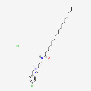 (p-Chlorobenzyl)dimethyl[3-[(1-oxooctadecyl)amino]propyl]ammonium chloride