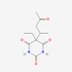 Barbituric acid, 5-ethyl-5-(1-methyl-3-oxobutyl)-