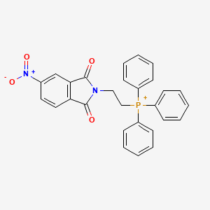 5-(Hydroxy(oxido)amino)-2-(2-(triphenylphosphoranyl)ethyl)-1H-isoindole-1,3(2H)-dione