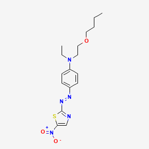 N-(2-Butoxyethyl)-N-ethyl-4-[(5-nitro-2-thiazolyl)azo]aniline