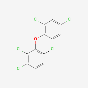 molecular formula C12H5Cl5O B12687495 2,2',3,4',6-Pentachlorodiphenyl ether CAS No. 116995-20-1