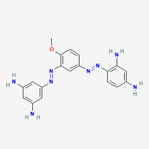 2-[(3,5-Diaminophenyl)azo]-4-[(2,4-diaminophenyl)azo]anisole