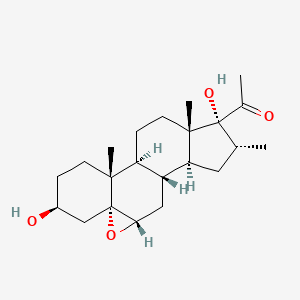 5alpha,6alpha-Epoxy-3beta,17-dihydroxy-16alpha-methylpregnan-20-one