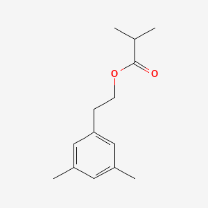 molecular formula C14H20O2 B12687641 2-(3,5-Dimethylphenyl)ethyl isobutyrate CAS No. 94134-80-2