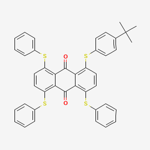 1-((4-(1,1-Dimethylethyl)phenyl)thio)-4,5,8-tris(phenylthio)anthraquinone