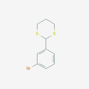 1,3-Dithiane, 2-(3-bromophenyl)-