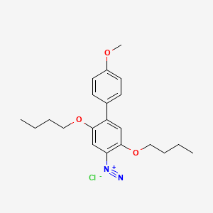 2,5-Dibutoxy-4'-methoxy(1,1'-biphenyl)-4-diazonium chloride