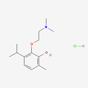 6-(2-(Dimethylamino)ethoxy)-5-isopropyl-o-cresol hydrochloride