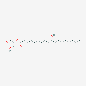 10-Hydroxyoctadecanoic acid, monoester with glycerol