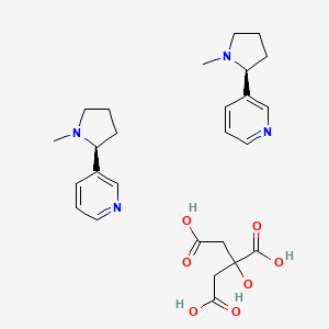 Bis((S)-nicotine) citrate