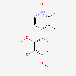 2,3-Dimethyl-4-(2,3,4-trimethoxyphenyl)-1lambda(5)-pyridin-1-ol