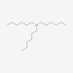 Stannane, trihexyl-