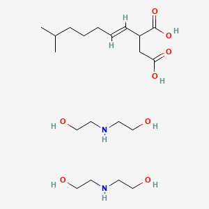 molecular formula C20H42N2O8 B12687849 Einecs 307-712-3 CAS No. 97704-95-5