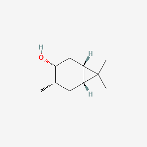 (1alpha,3beta,4beta,6alpha)-4,7,7-Trimethylbicyclo(4.1.0)heptan-3-ol