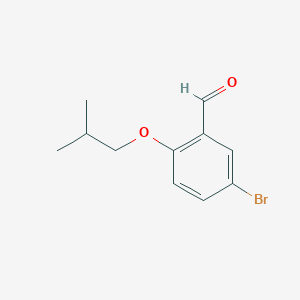 B1268791 5-Bromo-2-isobutoxybenzaldehyde CAS No. 222315-01-7