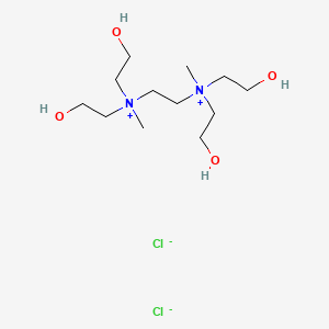 Ethylenebis(bis(2-hydroxyethyl)methylammonium) dichloride