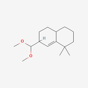 7-(Dimethoxymethyl)octahydro-1,1-dimethylnaphthalene