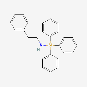 Silanamine, N-(2-phenylethyl)-1,1,1-triphenyl-