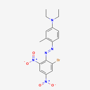 4-((2-Bromo-4,6-dinitrophenyl)azo)-N,N-diethyl-m-toluidine