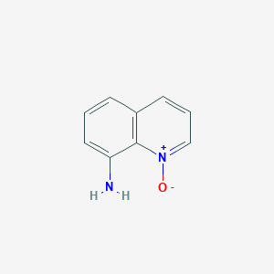 molecular formula C9H8N2O B1268811 8-氨基喹啉 N-氧化物 CAS No. 92339-84-9