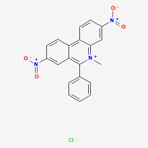 5-Methyl-3,8-dinitro-6-phenylphenanthridinium chloride