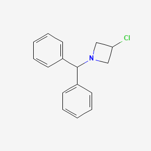 B1268826 1-Benzhydryl-3-chloroazetidine CAS No. 959256-87-2