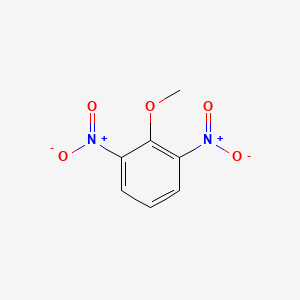 molecular formula C7H6N2O5 B1268829 2,6-二硝基苯基甲醚 CAS No. 3535-67-9