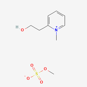 2-(2-Hydroxyethyl)-1-methylpyridinium methyl sulphate