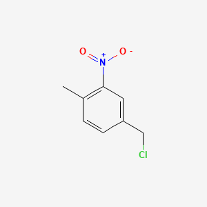 molecular formula C8H8ClNO2 B1268830 4-Methyl-3-nitrobenzyl chloride CAS No. 84540-59-0