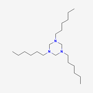 1,3,5-Triazine, 1,3,5-trihexylhexahydro-