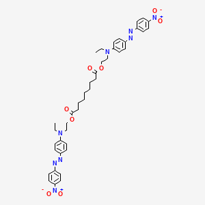 Bis(2-(ethyl(4-((4-nitrophenyl)azo)phenyl)amino)ethyl) azelate