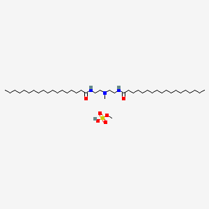 Methylbis(2-stearamidoethyl)ammonium methyl sulphate