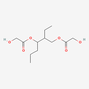 2-Ethyl-1-propyl-1,3-propanediyl bis(hydroxyacetate)