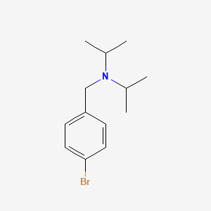 molecular formula C13H20BrN B1268838 4-溴-N,N-二异丙基苯甲胺 CAS No. 98816-61-6
