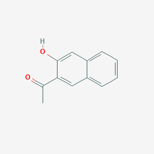 molecular formula C12H10O2 B1268841 1-(3-羟基萘-2-基)乙酮 CAS No. 17056-93-8