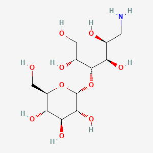 1-Amino-1-deoxy-4-O-alpha-Da-glucopyranosyl-D-glucitol