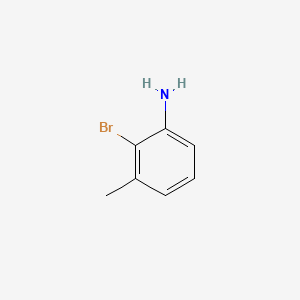 molecular formula C7H8BrN B1268886 2-溴-3-甲基苯胺 CAS No. 54879-20-8