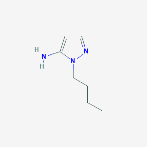molecular formula C7H13N3 B1268916 1-丁基-1H-吡唑-5-胺 CAS No. 3524-17-2