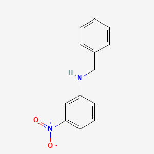 molecular formula C13H12N2O2 B1268957 N-苄基-3-硝基苯胺 CAS No. 33334-94-0