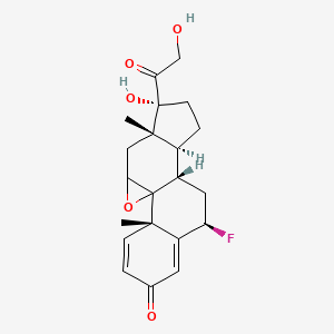 9beta,11beta-Epoxy-6beta-fluoro-17,21-dihydroxypregna-1,4-diene-3,20-dione