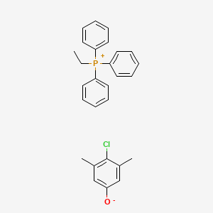 4-chloro-3,5-dimethylphenolate;ethyl(triphenyl)phosphanium